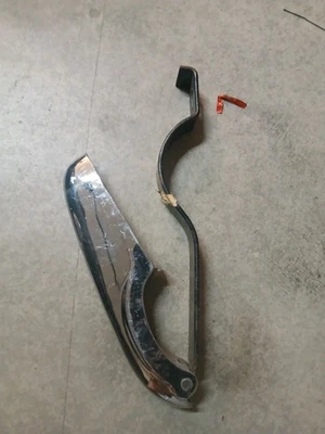 ORIGINAL 1942 CHEVROLET GM  ACCESSORY REAR CENTER BUMPER PULL DOWN SHELF WEAR - Image 1 of 4