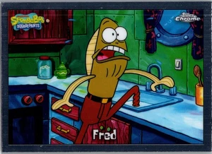2025 Topps Chrome SpongeBob Schwammkopf 25th Anniversary #33 Fred - Bild 1 von 2