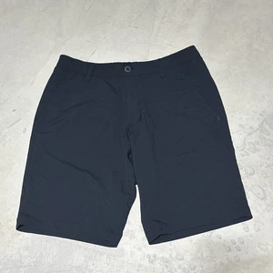 Under Armour Match Play Shorts Mens 34 Black 10" Inseam Casual Performance Golf - Picture 1 of 13