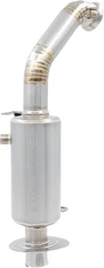 BIKEMAN PERFORMANCE 02-332-R Powder Lite Slip-On Muffler - Stainless Steel - Picture 1 of 1