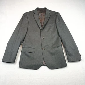 Lauren Ralph Lauren Blazer Sport Coat Suit Youth 16R And Pants 16R 28"W Gray Set - Picture 1 of 23