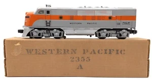 Lionel 2355 Vintage O Western Pacific angetriebene F-3 Diesellok EX - Bild 1 von 3