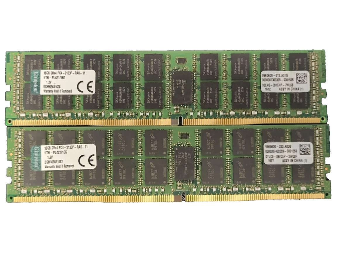 PC4-17000 (DDR4-2133) Bus Speed RDIMM DDR4 SDRAM Memory (RAM) for