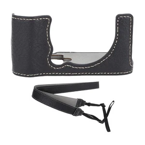 Camera Case for Fuji-film X-M5 Camera Nylon Leather Protective Half Cover New - Picture 1 of 12