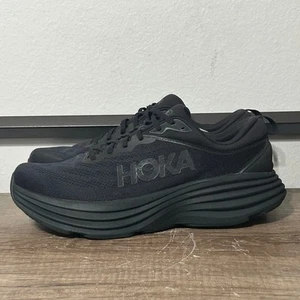 Zapatos deportivos para correr Hoka One One Bondi 8 para hombre talla 14 negros - Imagen 1 de 8