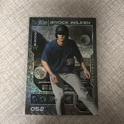 2023 Skybox Metal Universe Champions - #052 Brock Wilken Silver Dots /299 - Image 1 of 3