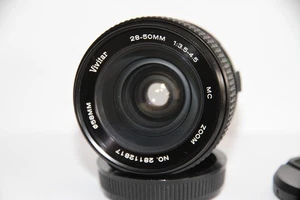 Vivitar 28-50mm f/3.5-4.5 MC Wide Angle Zoom Lens. Olympus OM Mount - Picture 1 of 13