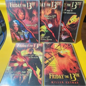 Friday The 13th DVD Collection 1 - 8 + Killer Extras Horror Scary Slasher - Picture 1 of 3