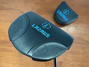 Lazrus Premium Black Mallet Putter 34" ~ Original Shaft and Grip ~ w/ Cover - Picture 1 of 5