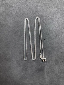 2.2g Vintage Sterling Silver 925 Box Chain 23” Jewelry lot F - Picture 1 of 6