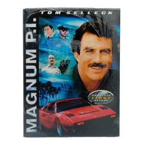 Magnum PI The Complete First Season Tom Selleck DVD 2004 4 Disc Set NEW/SEALED - Picture 1 of 2