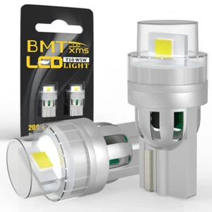 For Cadillac Escalade 1999-2024 LED License Plate Light Bulbs T10 168 175 194 - Picture 1 of 8