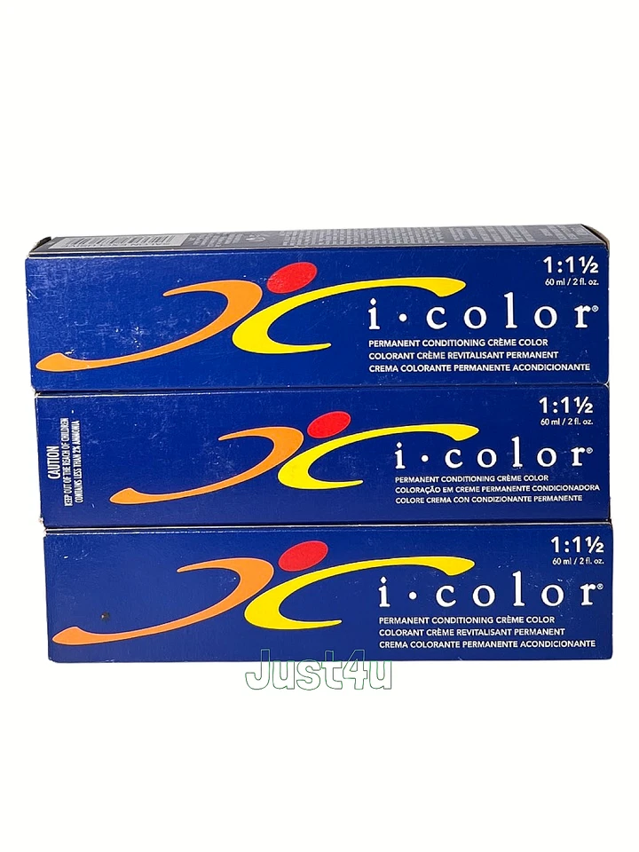 ISO I-Color Permanent Conditioning Creme Color, 2oz. (CHOOSE!!!) - Image 1 of 1