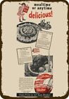 1949 FRITOS Corn Chips Recipe Vintage-Look DECORATIVE REPLICA METAL SIGN
