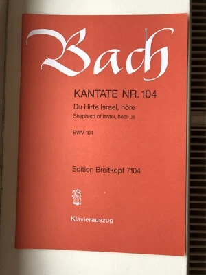 JS Bach: Cantata BWV 104 - Du Hirte Israel, höre - Image 1 of 3
