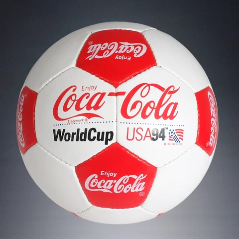 VINTAGE COCA COLA WORLD CUP USA94 ENJOY COCA-COLA COLLECTOR'S SOCCER BALL #5 Cover
