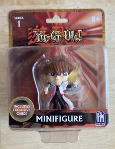 2020 Phat Mojo Series 1 YuGiOh Seto Kaiba Mini Figure W/ Card - Picture 1 of 2