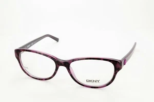 DKNY DY 4642 3616 Leopard on Violet 51-16-140 Eyeglass Frames Flex Hinges R371 - Picture 1 of 11