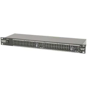 Citronic CEQ215 15-Band Graphic Equalizer 19" Rackmount DJ Studio Stage - Picture 1 of 4