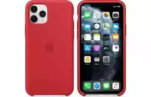 Original Apple Silikon Case für iPhone 11 Pro - Rot - Neu - Bild 1 von 4