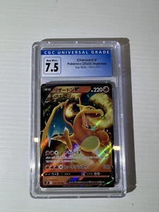 Graded Charizard Card CGC 7.5 Graded Pokémon Cards - Picture 1 of 4