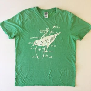 New York Crusty Uptown Grün Large Herren Kurzarm T-Shirt 0004 - Bild 1 von 10