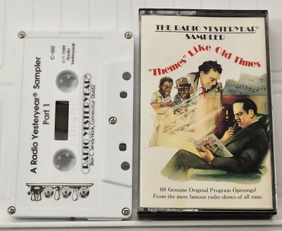 THEMES LIKE OLD TIMES - RADIO YESTERYEAR SAMPLER (Cassette, 1992) - Image 1 of 2