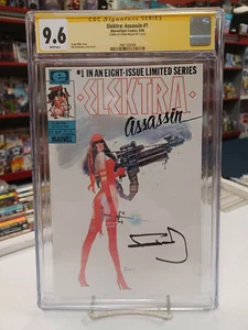 ELEKTRA ASSASSIN #1 (Eoic, 1986) CGC SS 9.6 FIRMADO por FRANK MILLER ~ Páginas blancas - Imagen 1 de 1