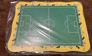 2x 4 Stück Platzset 40x30cm Fußball Tischset Platzmatte Tischmatte, neu und OVP - Bild 1 von 2
