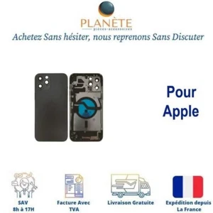 Coque de Réparation Complète Graphite iPhone 12 Pro Max A2342 A2410 A2411 A2412 - Photo 1 sur 1