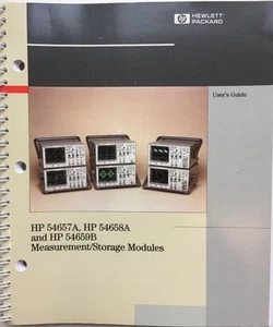 HP 54657A 54658A 54659B Measurement/Storage Modules User's Guide P/N 54657-97005 - Picture 1 of 6