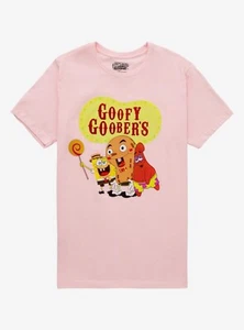SpongeBob SquarePants Goofy Goobers T-Shirt MENS M  - Picture 1 of 10