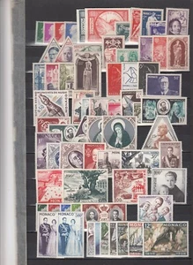 MONACO 1946-1962 small MNH/MH collection (CV $520 EUR454) - Picture 1 of 2