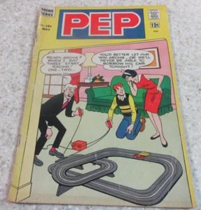 Pep 181, (sehr guter Zustand 4,0) 1965 jetzt nur 10,00 $ Josie Story 6 Seiten! Rennwagen Spiel Cover - Bild 1 von 2