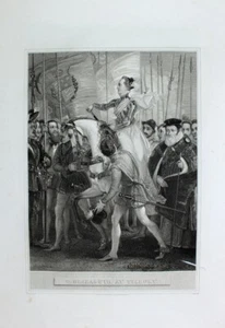 Queen Elizabeth I. Tilbury-Rede Spanien Armada Robert Dudley Heer Brust-Harnisch - Picture 1 of 1