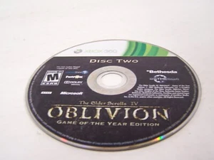 Elder Scrolls IV Oblivion GOTY (Microsoft Xbox 360, 2007) Disc Only - Picture 1 of 1