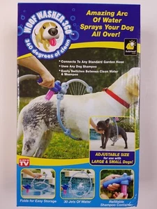 Woof Washer 360 - As Seen on TV- folds - 30 jets - adjustable- Shampoo Container - Picture 1 of 2