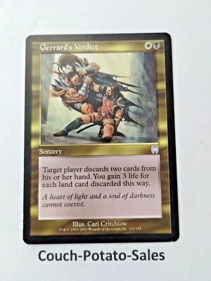 MTG Gerrard's Verdict Apocalypse 102/143 Regular Uncommon - Uncirculated - Image 1 of 3