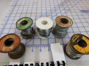 5 carretes de alambre de soldadura, Kirkson, otros - Imagen 1 de 11