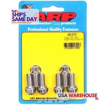 Arp 430-3101, Juego de 6 Kit de Pernos de Montaje Motor Chevy S/S 12pt. Rendimiento inoxidable Foto 1 de 4