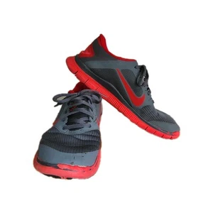 Nike Free 4.0 V3 579958-002 Rosso Grigio Uomo Taglia 10 - Foto 1 di 10
