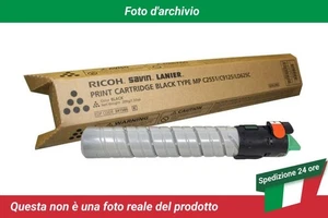 841586 Ricoh Aficio MP C2051 Cartuccia del Toner Nero - Foto 1 di 4