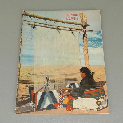 ARIZONA HIGHWAYS Magazine August 1948 Joseph Muench Esther Henderson Canyons Foto 1 de 4