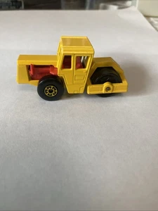 Vintage 1978 Matchbox Superfast Bomag Road Roller gelb Lesney England No 72 - Bild 1 von 7
