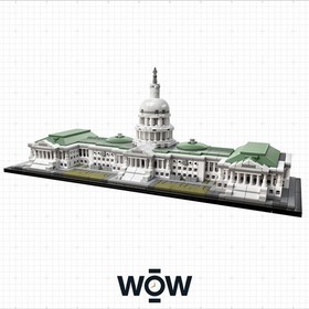 LEGO ARCHITECTURE 21030 UNITED STATES CAPITOL BUILDING %100 COMPLETE-1032 PIECES