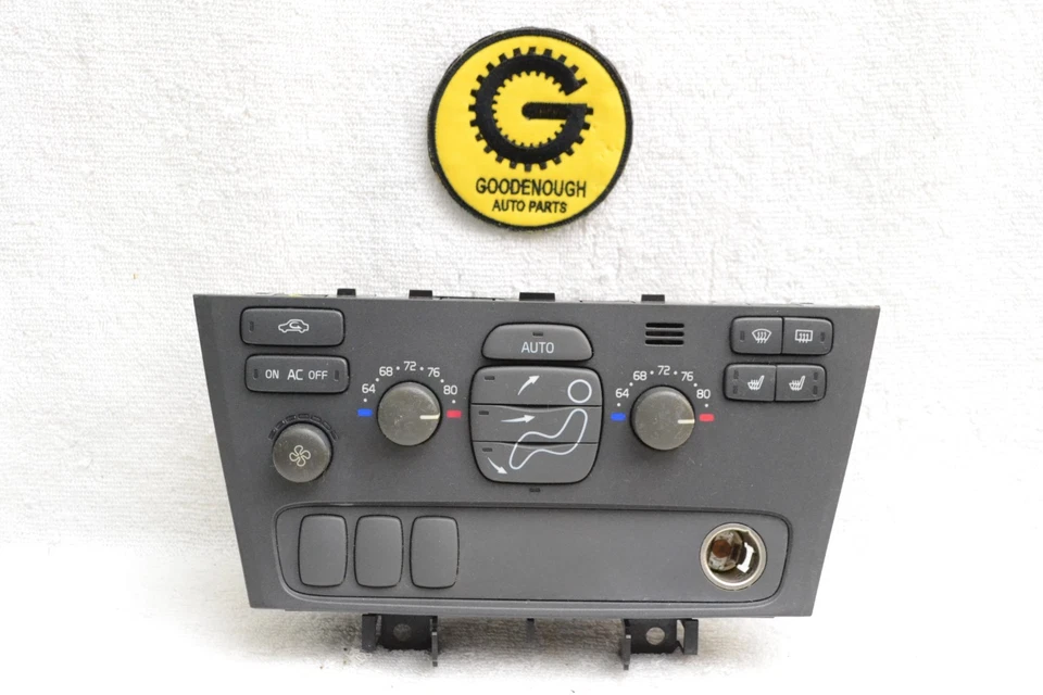 Volvo XC70 V70 S60 2002-2007 calefacción aire acondicionado temperatura climatización interruptor Foto 1 de 4