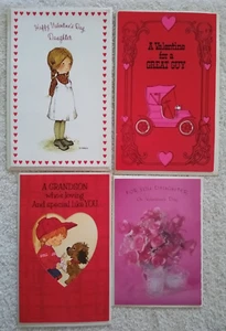 Vintage 1970s American Greetings Valentine's Day Greeting Card Lot W/ Envelopes - Picture 1 of 7