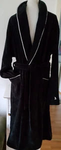 Eleganter Möve Herren Bade / Morgenmantel Schwarz Größe XL UVP 169€ - Bild 1 von 7