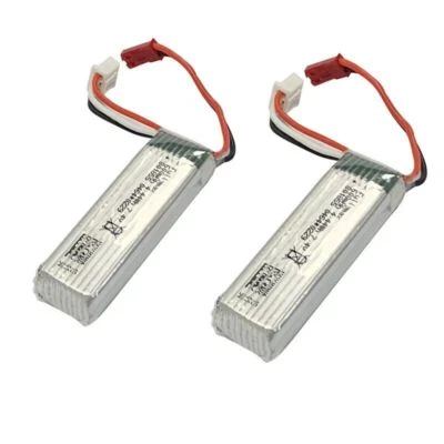 2Pcs Li-po Battery for A160 (upgrade) 7.4V 600mAh 25C JST plug.(X420-0016) - Image 1 of 4