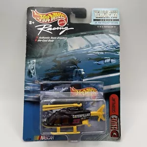 2000 Hot Wheels Racing Propper Chopper Helicopter CAT Caterpillar Black/Yellow - Picture 1 of 4